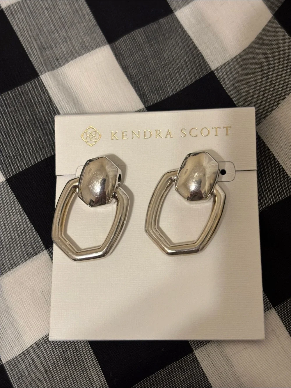 Earrings on Kendra Scott card